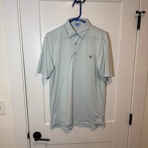 Gen Teal Performance Stretch Lightweight Golf Polo. Casual, Preppy Sweat Wicking